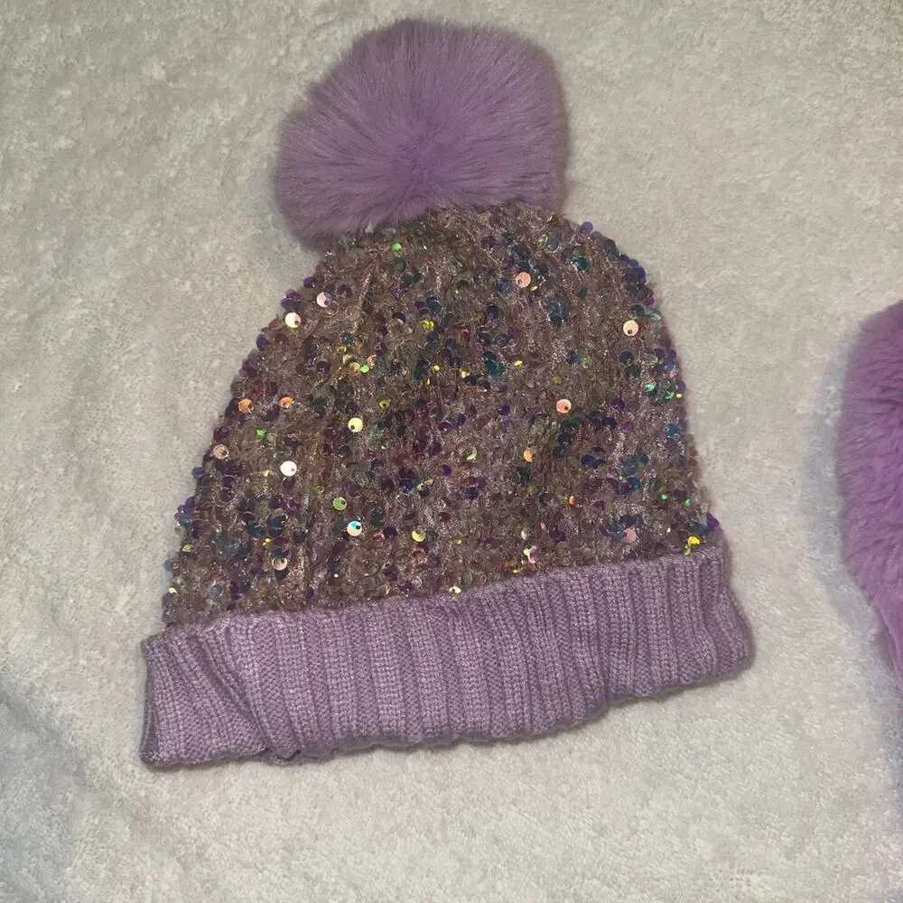 Beanie and scarf set girls